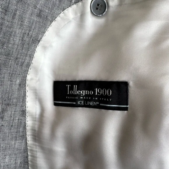 Suitsupply Gray Suit Linen - Picture 4 of 6